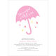 Pink Showered with Love Shower Invitations Image 4 of 7